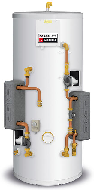 Boilermate by Gledhill. The BMSTSP sealed primary vented thermal store