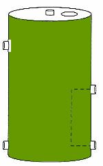 Envirofoam Stainless Steel indirect hot water cylinder