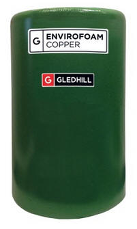 Gledgill Envirofoam copper hot water cylinders