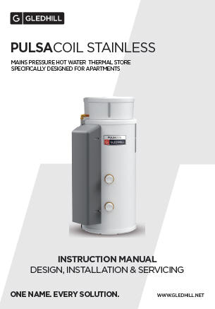 Gledhill PULSACOIL STAINLESS technical manual