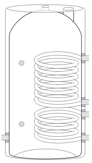 SUNSPEED Solar water cylinder