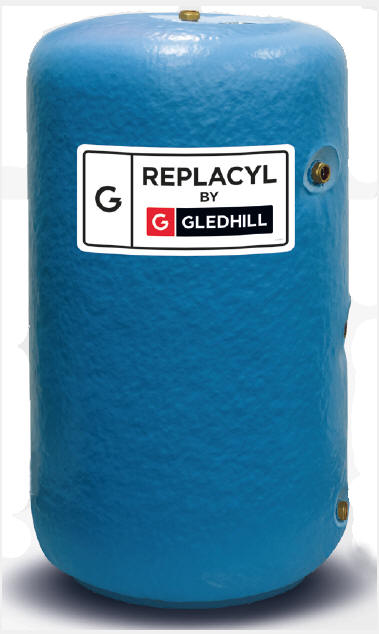 Gledhill ReplaCyl stainless steel indirect hot water cylinders. Ideal replacement for existing copper hot water cylinders.