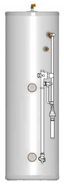Gledhill Stainless Lite Plus direct unvented hot water cylinder
