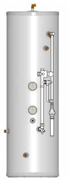 Gledhill Stainless Lite Plus indirect unvented hot water cylinder