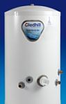 Gledhill Stainless Lite stainless steel open vented hot water cylinder