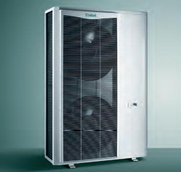 Vaillant air source heat recovery pumps