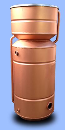 Combination copper hot water cylinder