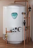 Stainless Lite Slimline unvented hot water cylinder